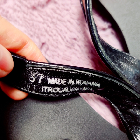 Authentic Burberry Flip Flop Nova Check Black Size 37 - Picture 7 of 13